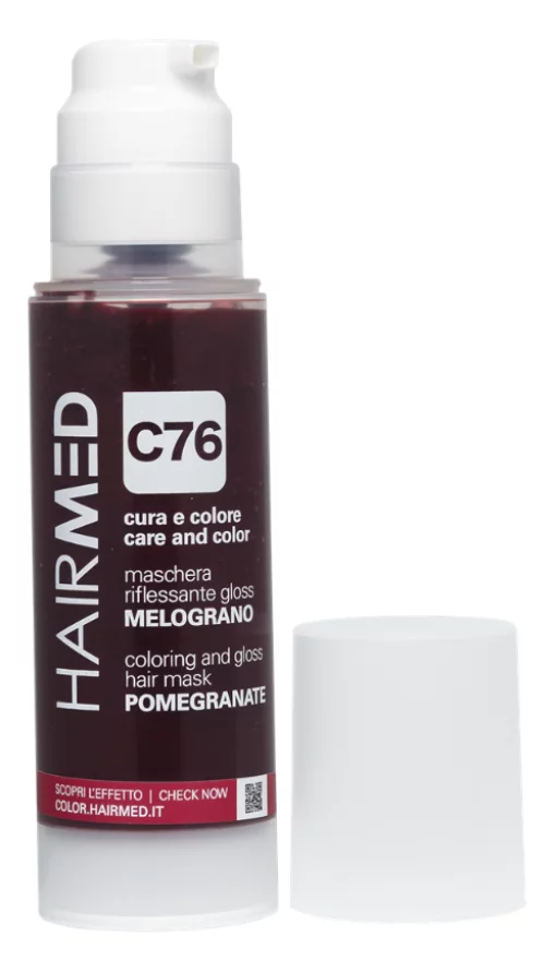 Тонуюча маска HAIRMED C76 Гранат, 150 мл