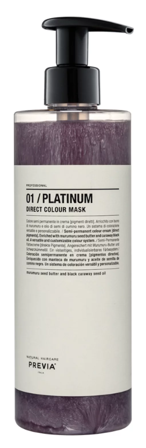 Маска-фарба Previa DIRECT прямої дії Платина, 500 мл
