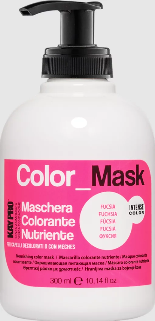 Питательная оттеночная маска KayPro Color Mask 300 мл, Фуксия
