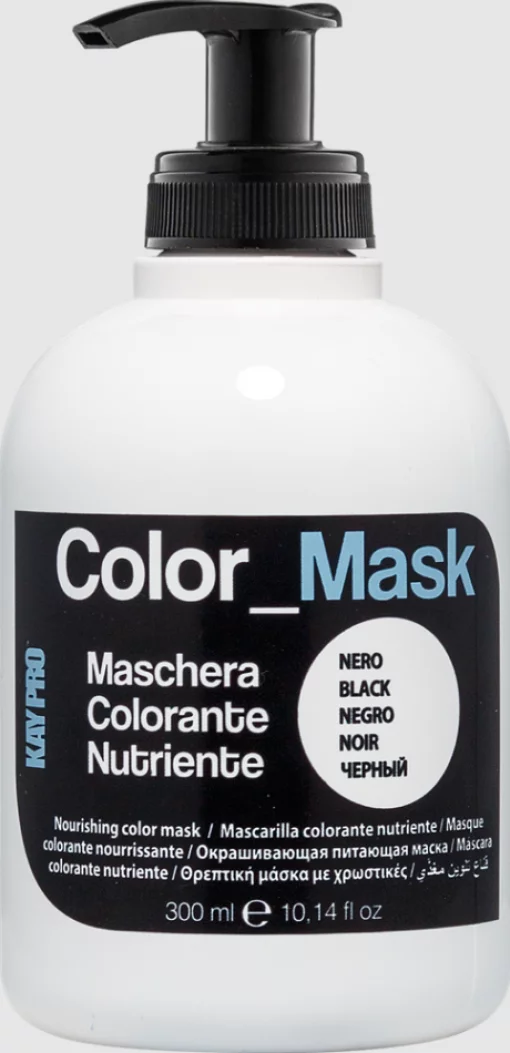 Поживна маска відтінків KayPro Color Mask 300 мл, Чорний