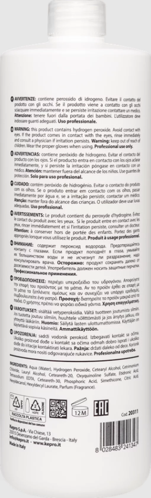 Окислительная эмульсия OXYPRO 20VOL, 1000 мл