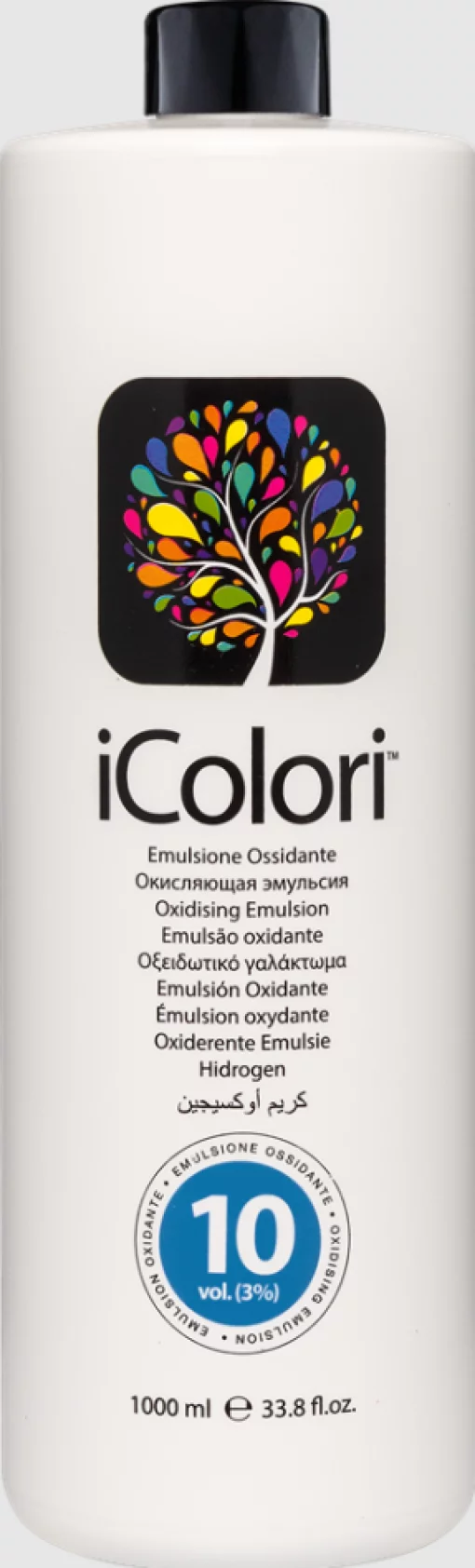 Окислювальна емульсія крем-фарби iColori Oxidising Emulsion 10 vol. (3%), 1000 мл