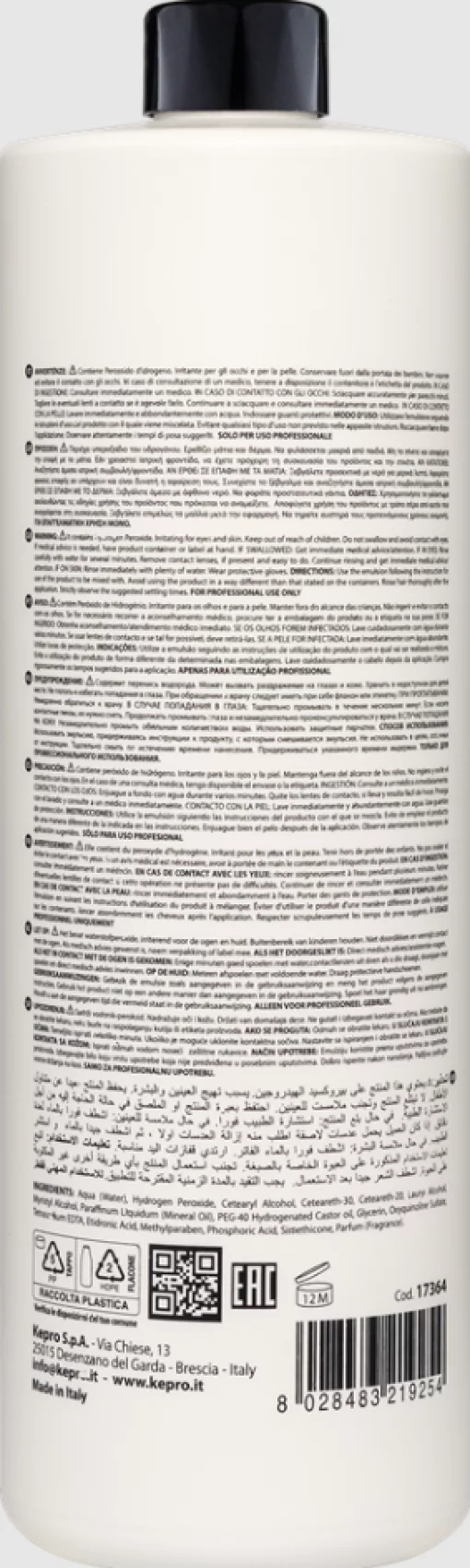 Окислювальна емульсія крем-фарби iColori Oxidising Emulsion 20 vol. (6%), 1000 мл