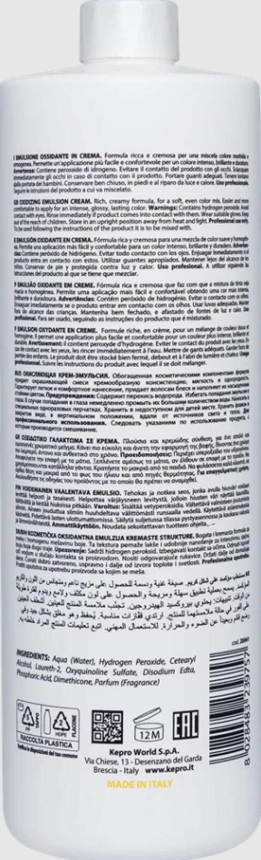 Окислитель к краске SUPER KAY 40 Vol 12%, 1000 мл