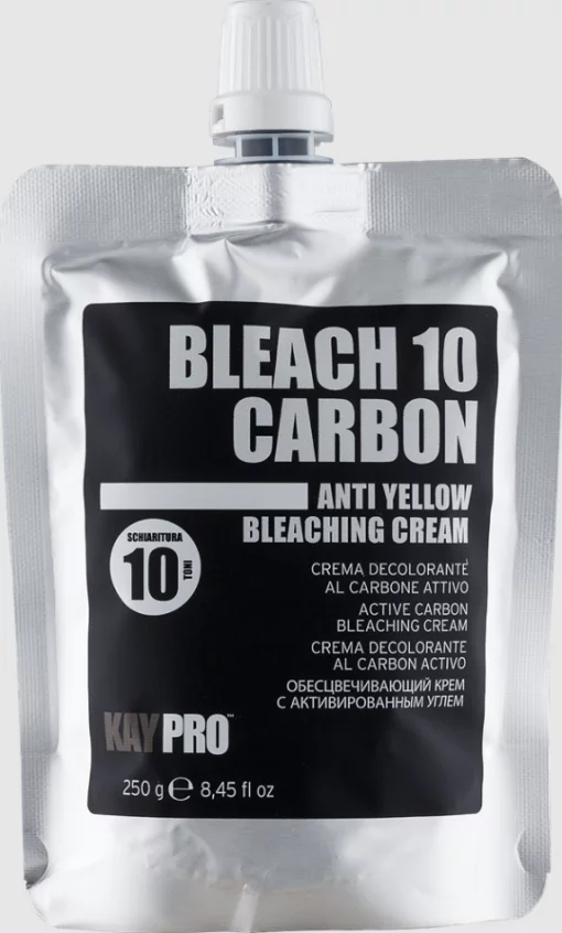 Обесцвечивающий крем с активированным углем до 10 тонов KayPro, 250 г