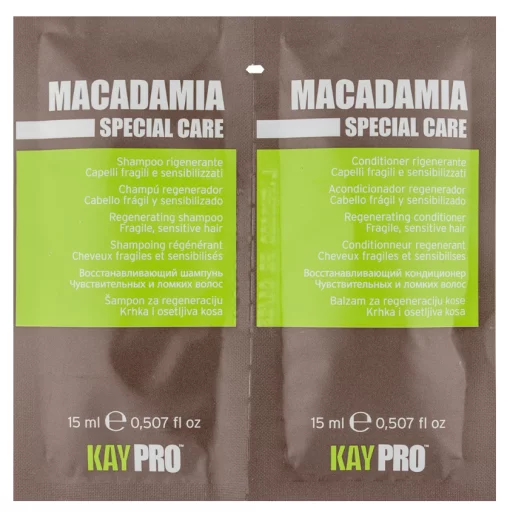 Шампунь+Кондиціонер Macadamia з олією макадамії 15+15мл