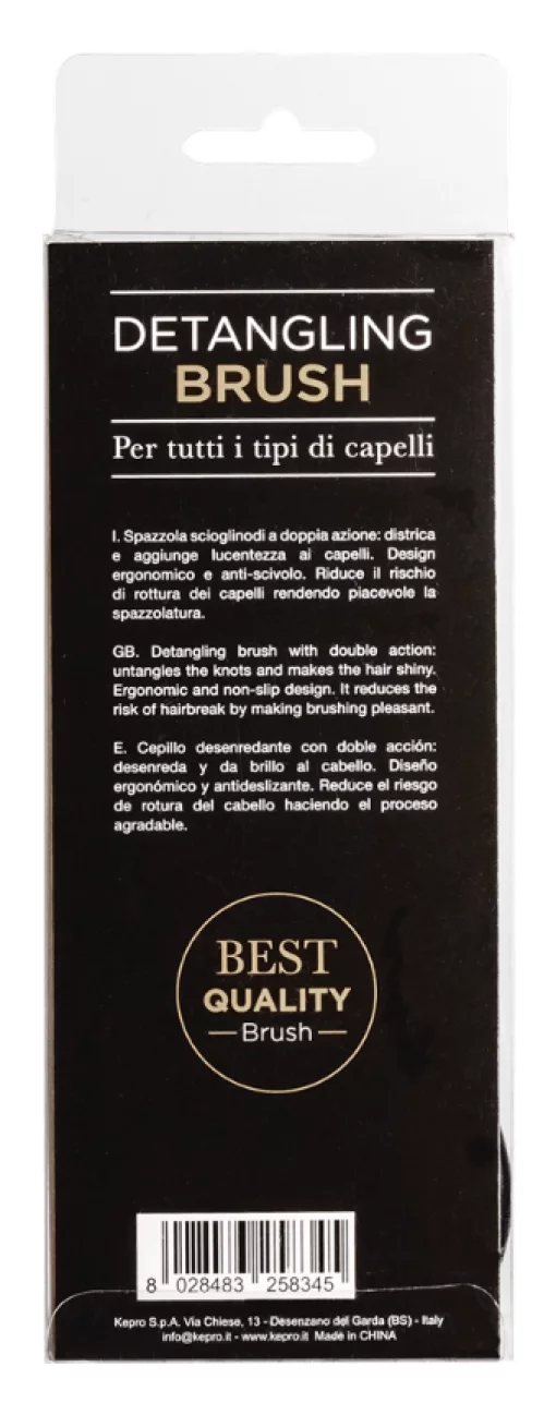 Расческа Detangler серебро