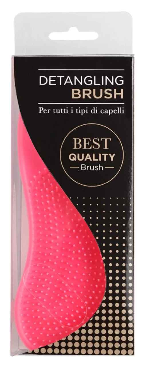 Расческа Detangler розовая