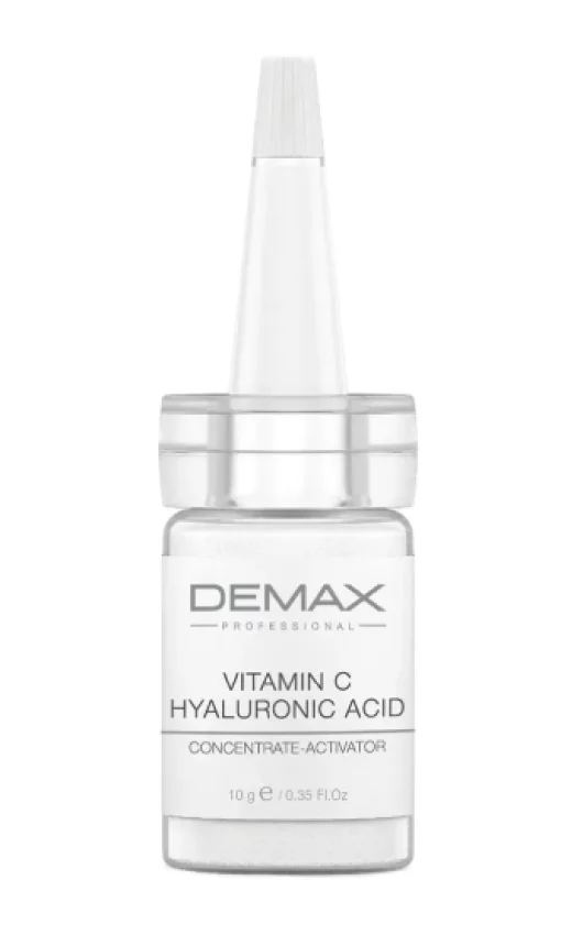 Активна сироватка Вітамін C + гіалуронова кислота Demax Vitamin C hyaluronic acid 10 г