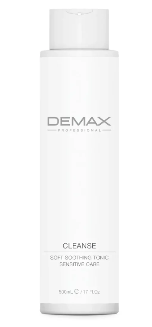 Заспокійливий тонік для чутливої шкіри Demax Cleanse tonic sensitive на основі міцелярної води 500 мл