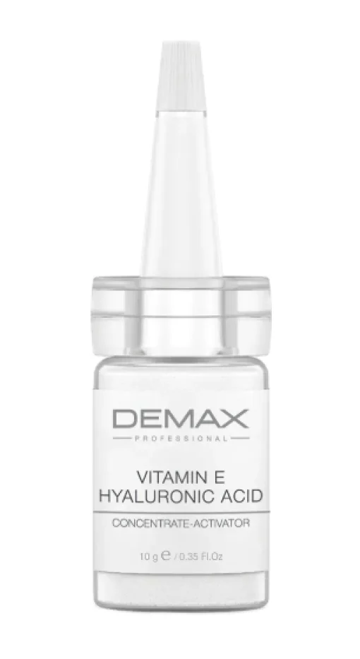 Активная сыворотка Витамин Е+гиалуроновая кислота Demax Vitamin E hyaluronic acid 10 г