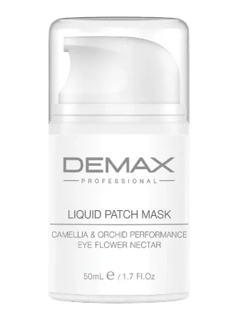 Жидкий патч маска Цветочный нектар Demax Liquid patch mask для зоны вокруг глаз 50 мл