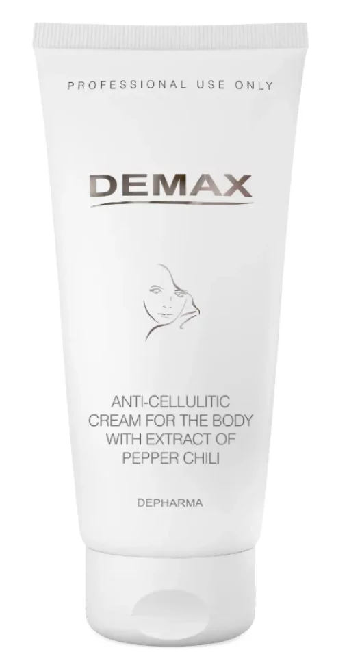Антицеллюлитный крем для тела Demax с экстрактом перца чили 200 мл