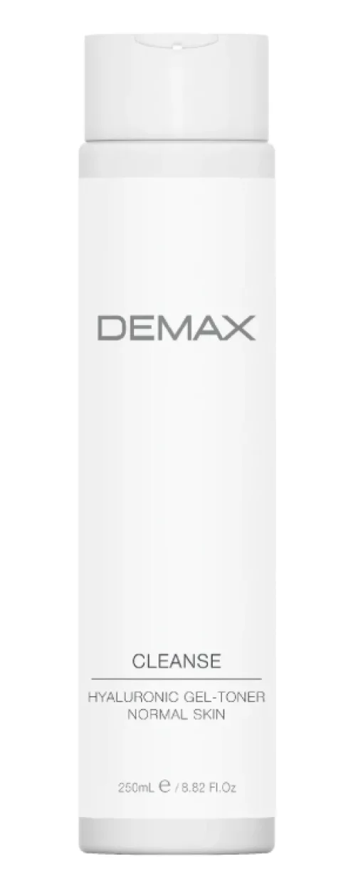 Гель тонік з гіалуроновою кислотою Demax Cleanse hyaluronic toner для всіх типів шкіри 250 мл