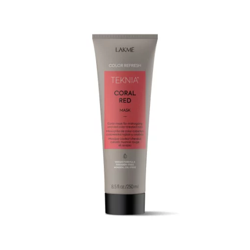 Маска для обновления цвета красных оттенков волос Lakme Teknia Color Refresh Coral Red Mask