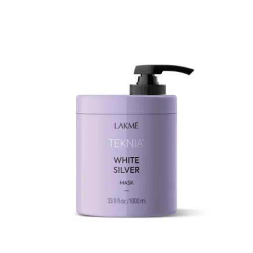 Тонуюча маска для нейтралізації жовтого відтінку Lakme Teknia White Silver Mask