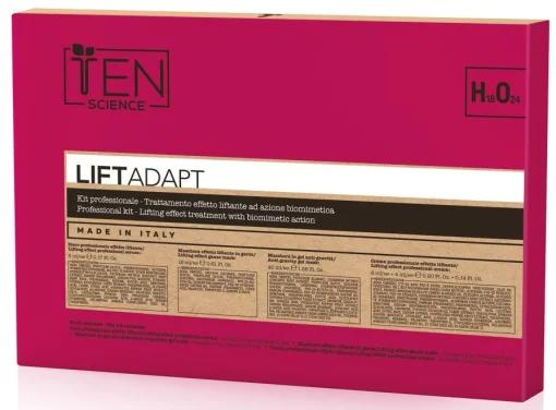 Профессиональный набор БИОМИМИЧЕСКИЙ ЛИФТИНГ КОЖИ (5 процедур, монодозы) TEN Lifting effect professional kit prof