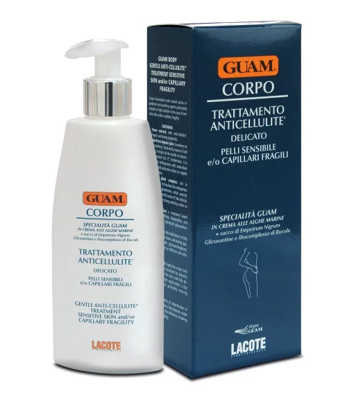Крем антицелюлітний для чутливої шкіри, для шкіри з ламкими капилярами GUAM Specialistica 200 мл